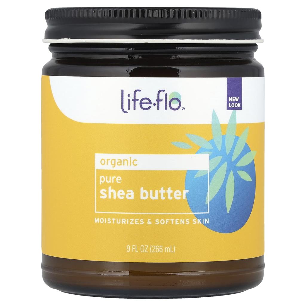 Life-flo Pure Shea Butter, Skin Care, 9 Fl Oz (266 Ml)