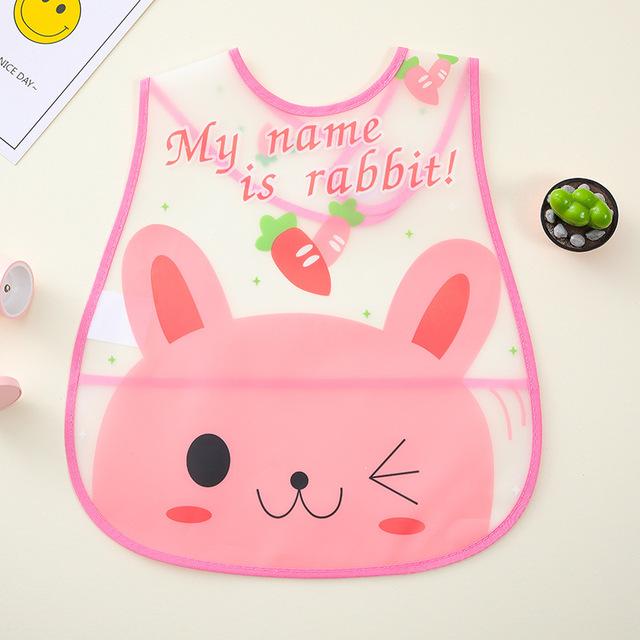Милый мультяшный водонепроницаемый детский нагрудник с забавными рисунками