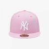 New Era Mlb New York Yankees Basic Fitted Cap Pond Pink 15131698