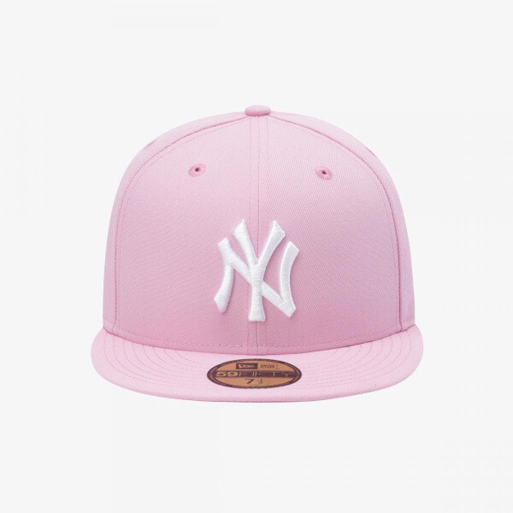 New Era Mlb New York Yankees Basic Fitted Cap Pond Pink 15131698