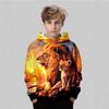 Autumn 3D Animal Pattern Printed Hoodies Fashionable Casual Sports Long Sleeved Children's Boy Hooded Sweatshirts