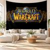 Настенный гобелен World of Warcraft Домашний декор Подвесное тканевое искусство Фон-гобелен для спальни