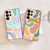 Чехол для телефона с абстрактным рисунком "Жидкий вихрь" Для Samsung S 24 Fe 25 Ultra Plus 20 Lite 21 30 22 23 24 22 Ultra 5G Fundas