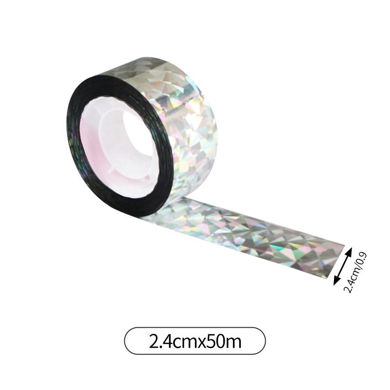 50/80 м Лазерная отпугивающая лента от птиц Двусторонняя светоотражающая лента Инструменты для ловли птиц для садоводства на открытом воздухе Средство для борьбы с птичьими вредителями