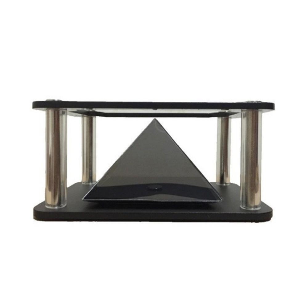 Pyramid 3D Holographic Projector Four-dimensional Image Display Phone Projector Accessories