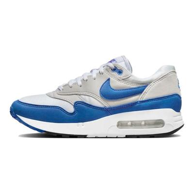 Air Max 1 86 OG Big Bubble — женские кроссовки королевского синего цвета, белые, нейтрально-серые, черные DO9844-101