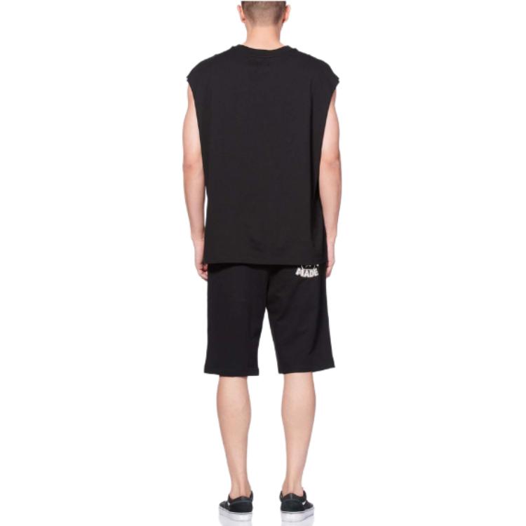 Evisu Шорты с принтом Дарума и Чайка Мужские шорты Черные 2ESHTM0ST325XX