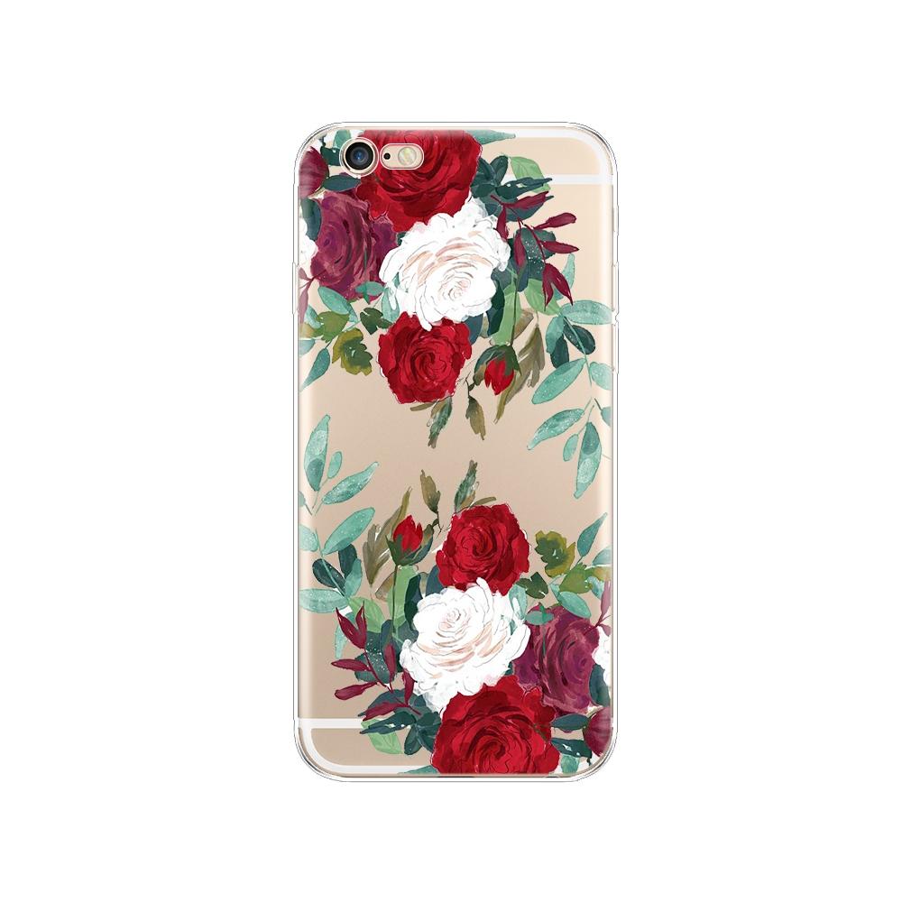 Чехол для Iphone 5S 5 S Se 4 4s, мягкий чехол из ТПУ для телефона, чехол для Apple iPhone 6s 6 S Plus, полный защитный чехол на 360°