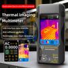 SH7 High-precision Thermal Imager Camera 20000 Counts Digital Multimeter 2 In 1 IR Camera for Automobile Pipe Heating Inspect