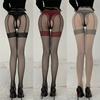 Сексуальные новые 5D дышащие колготки, открытые прозрачные женские колготки с вырезами, ультратонкие нейлоновые колготки, эластичные чулки для девочек