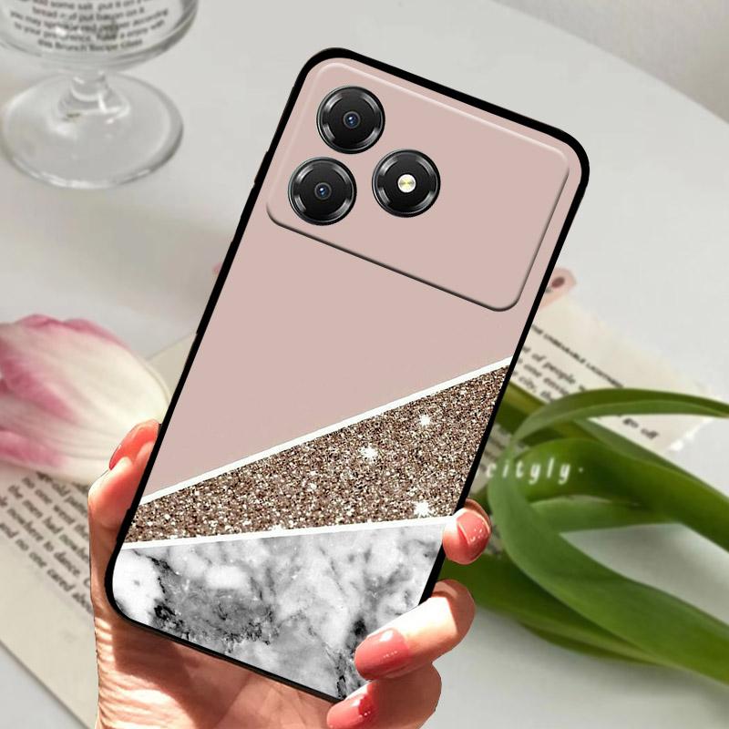 For ZTE Blade A36 Case Cool Wolf Soft Silicone Phone Shell For ZTE Nubia A36 A 36 Shockproof Protect Cover BladeA36 Z2472 Funda