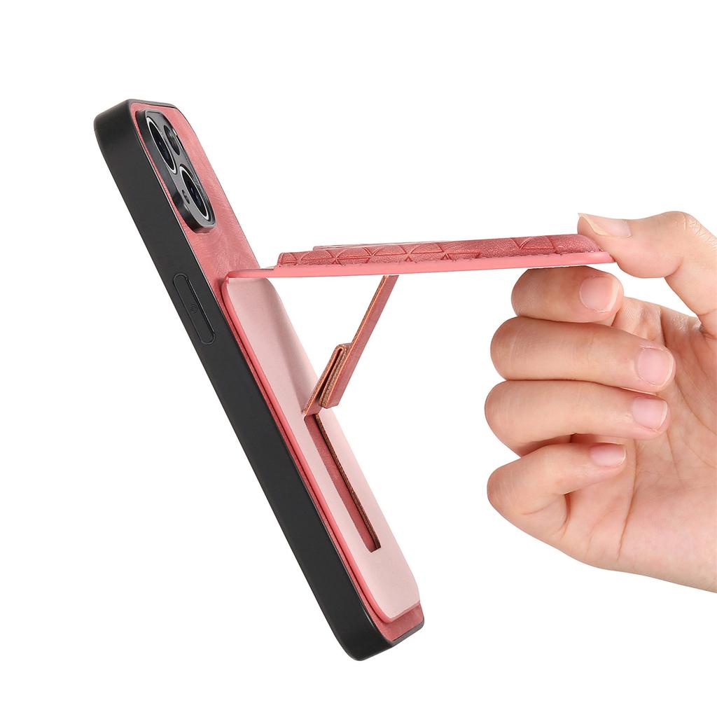 For Samsung Galaxy S25 Case Imprinted Pattern Card Holder Kickstand Leather Back Cover