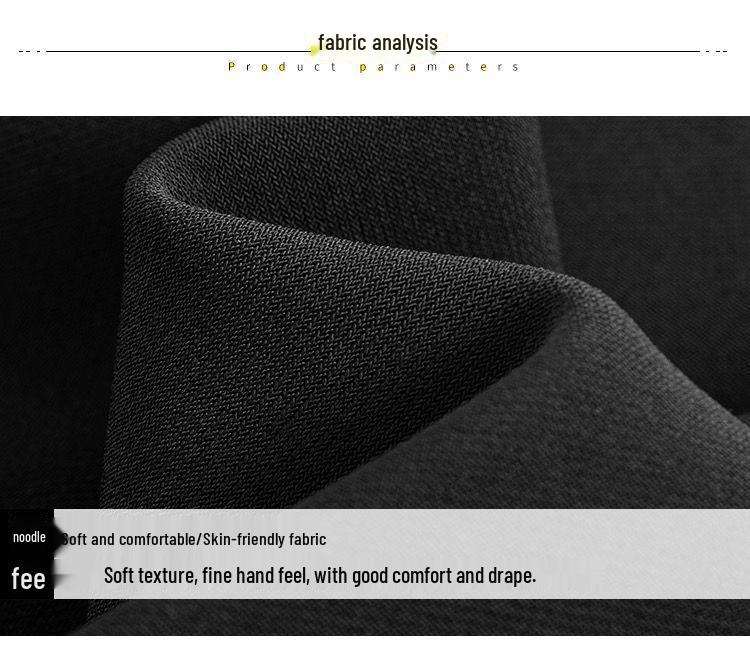 Black Wool Blend Women's High Waist A-Line Skirt - Autumn/Winter Korean Style Slimming Mid-Length with Slit and Elastic Waist