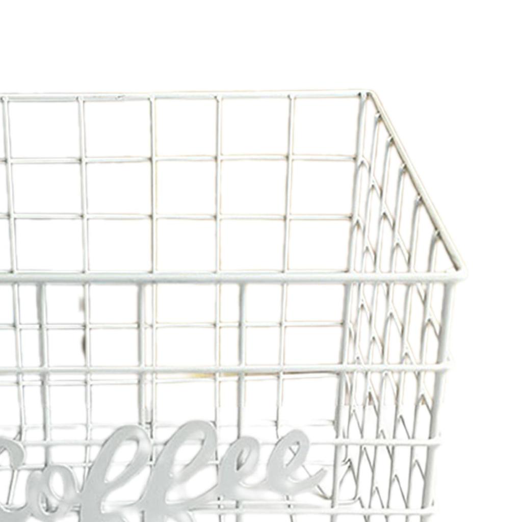 Coffee Pod Holder Metal Compact Multipurpose Coffee Pod Storage Basket for Hotel