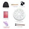 10 Inch Steel Tongue Drum 11 Notes Handpan Drum with Drum Mallet Finger Picks Percussion for