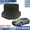 Коврики в багажник для Volkswagen Jetta A7 ~ VW Vento Sagitar MK7 7 Автомобильный задний поддон в багажник Коврик в багажник Задняя накладка 3D Материал EVA