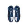 Air Jordan 1 Mid SE Split - Женские кроссовки French Blue Black White DR0501-401