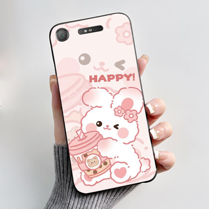 Чехол для Sony Xperia XZ1 G8341 G8342 SO-01K / XZ1 Compact G8441 G8442 SO-02K Эстетичный Роскошный Милый Крутой Мягкий Силиконовый Чехол для Телефона