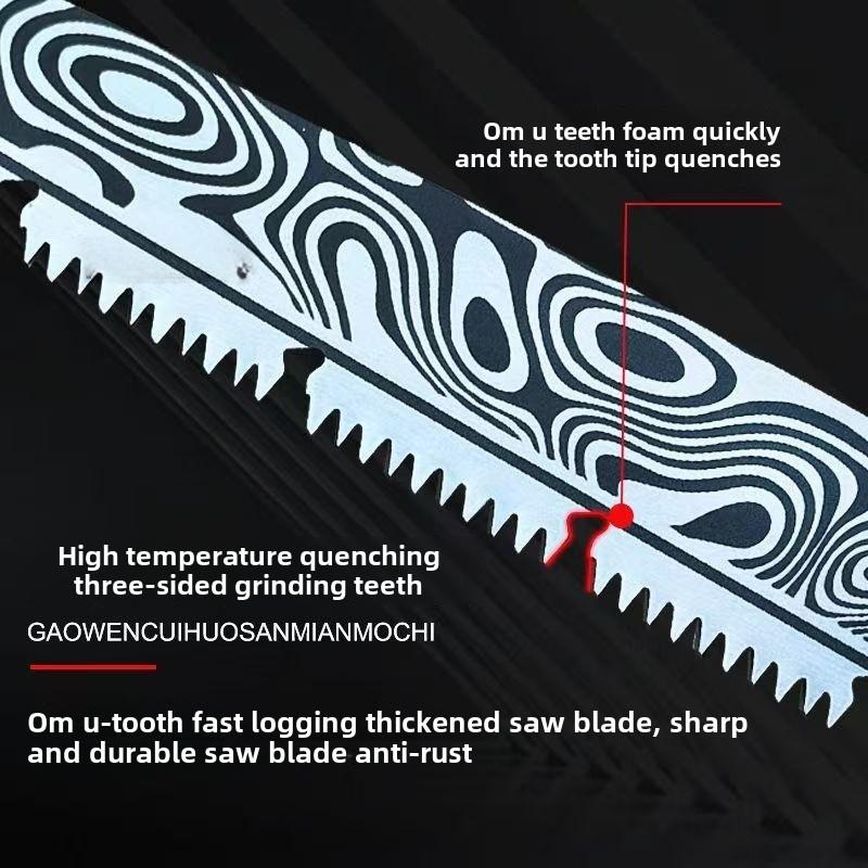 Пила для резки дамасской стали, ручная садовая пила, пила для резки леса на открытом воздухе, инструмент Tree Magic, пила для обрезки деревьев, быстрая заточка, обрезка сада, фруктовое дерево