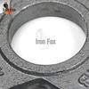 Чугунная блин для штанги Iron Fox с тремя отверстиями
