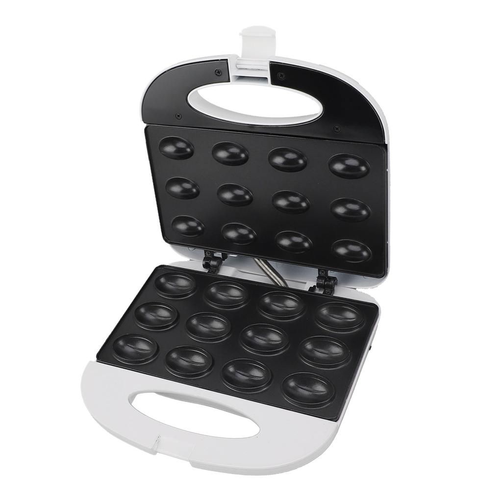 Машина для вафельного хлеба с орехами, 12 шт., емкость, двусторонняя, с антипригарным покрытием, электрическая печь с регулируемой температурой