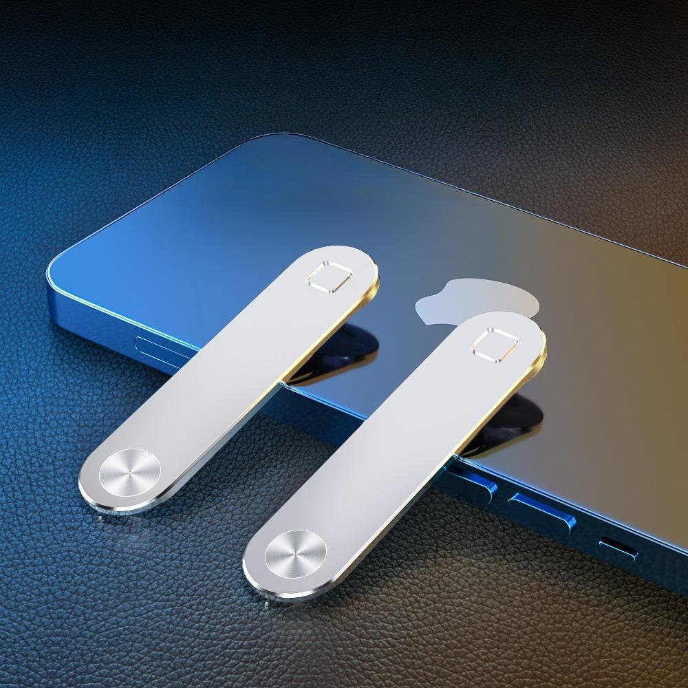 1 шт. Подставка для телефона из алюминиевого сплава, металлическая магнитная подставка для расширения двойного экрана, подходит для ноутбуков и планшетов, подставка для бокового экрана ноутбука.