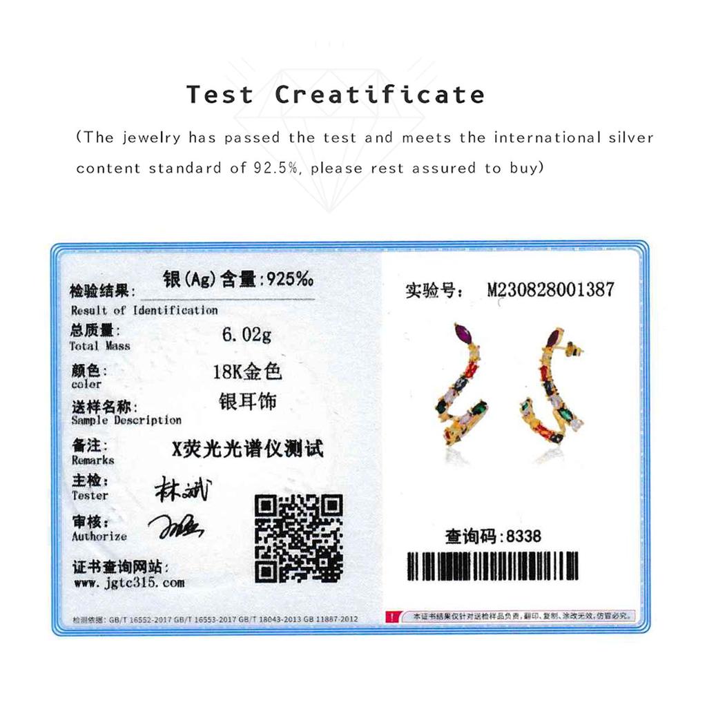 ANDYWEN Серьги-гвоздики для пирсинга, серьги-гвоздики из стерлингового серебра 925 пробы, золото, радуга, CZ, 2023, роскошные ювелирные изделия