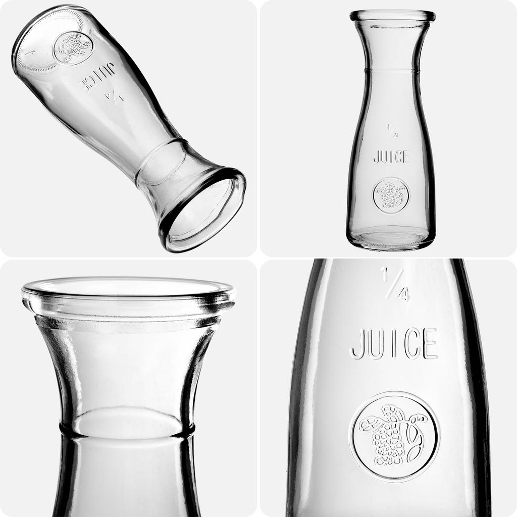 KADAX Glass Water Carafe Glass Pitcher Juice Wine Lemonade Beverages