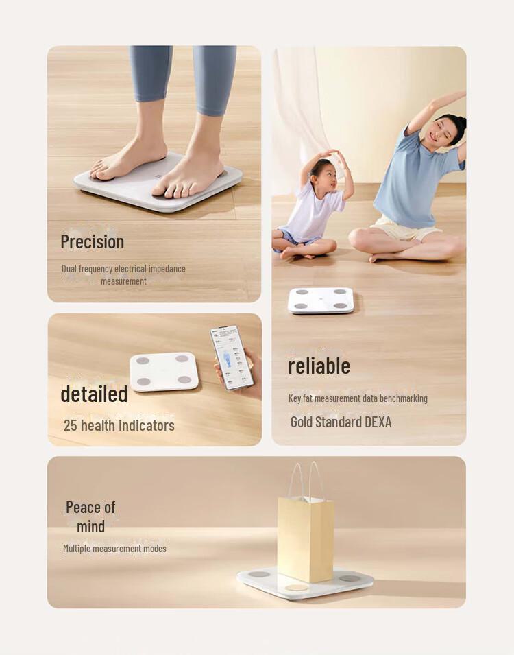 Xiaomi S400 Smart Body Fat Scale – Accurate Electronic Weight Scale for Home Use