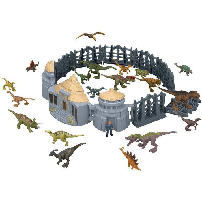 Calendrier de l’Avent - JURASSIC WORLD MATTEL - Dinosaures - 19 figurines - Décor inclus