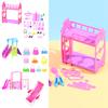 Decoration for Doll House Playground Bed Simulation Bag Dollhouse Accessories Miniature Model