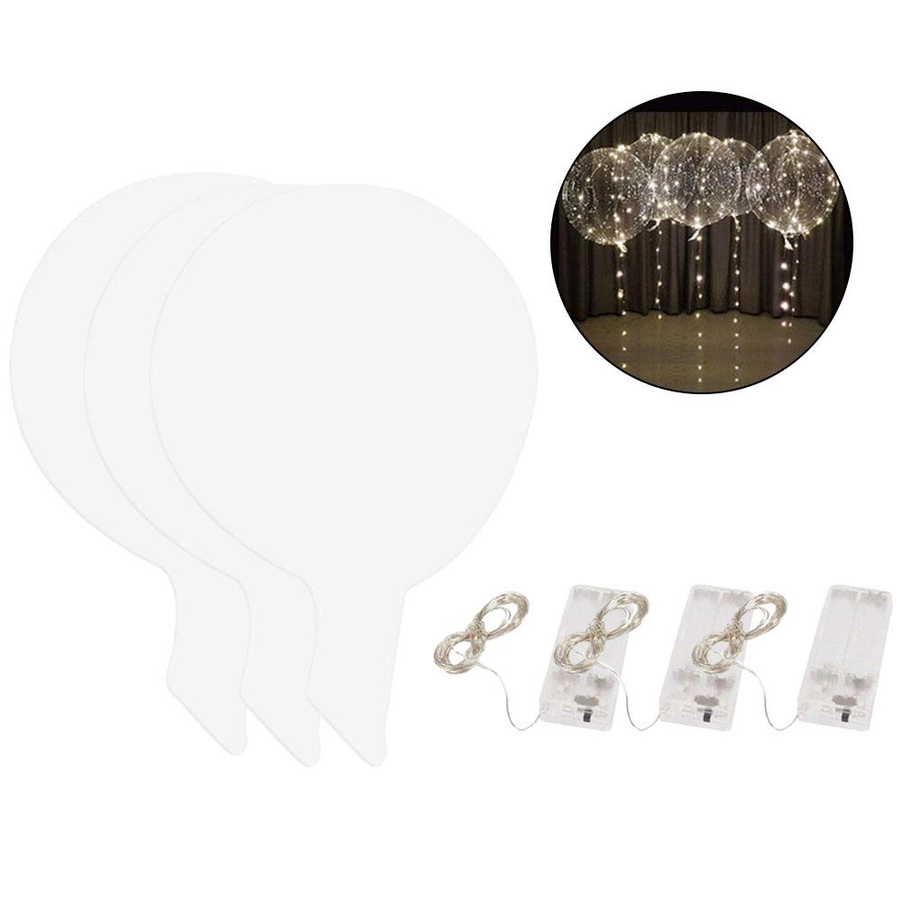 20-дюймовый светодиодный светящийся шар Bobo Ball BoBo Balloons со светящейся нитью для вечеринки, дня рождения, Нового года, декора