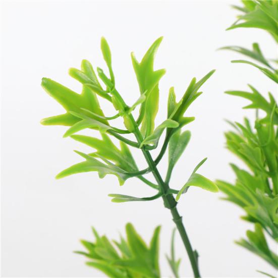 1 букет, искусственная маленькая пилообразная трава, искусственное растение, домашний отель, свадебный декор