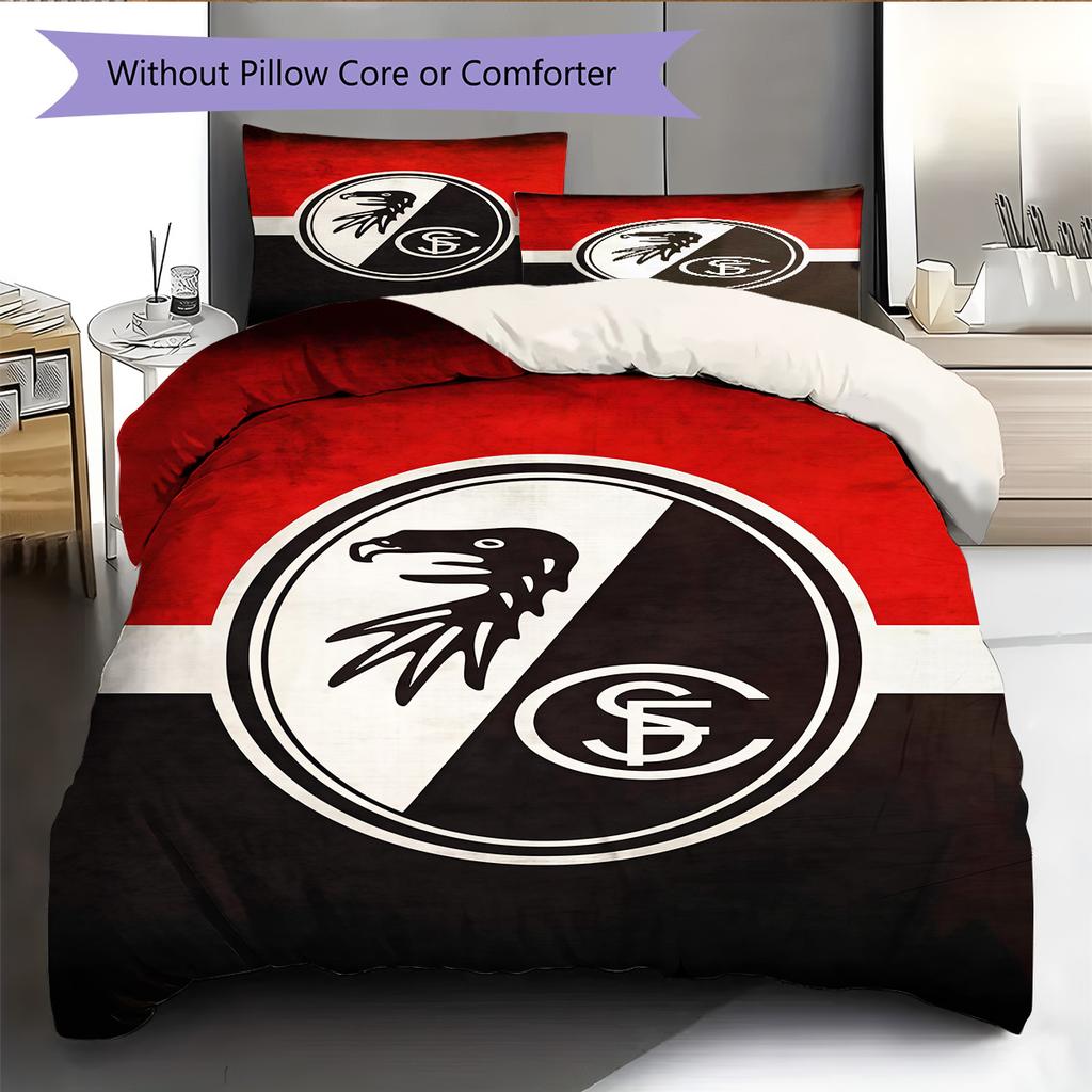 Freiburg e RugPattern Bedding Quilt Set Quilt Cover Pillowcase Home Decoration Birthday Gift (1 * duvet cover + 2 * pillowcase, without core)