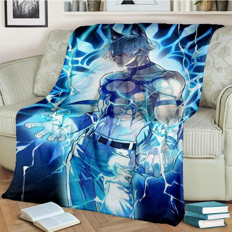 Retro Game King of Fighters Gamer Blanket,Soft Throw Blanket for Home Bedroom Bed Sofa Picnic Travel Office Cover Blanket Kids