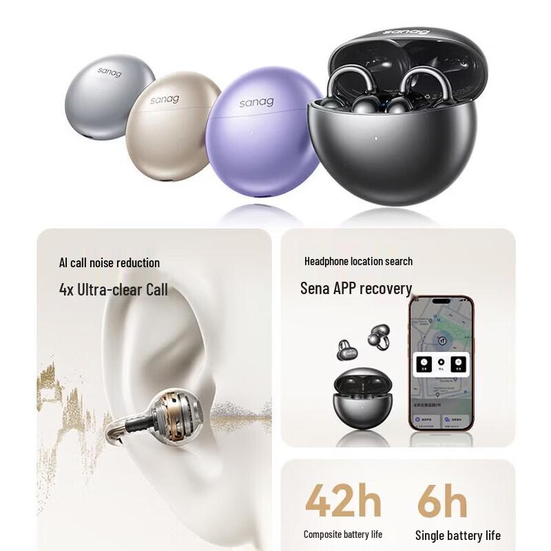 Sena S6S Ultra Ear-Clip Bluetooth Headset