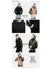 Men's Autumn/Winter Camouflage Color Block Hoodie - American Retro Trend