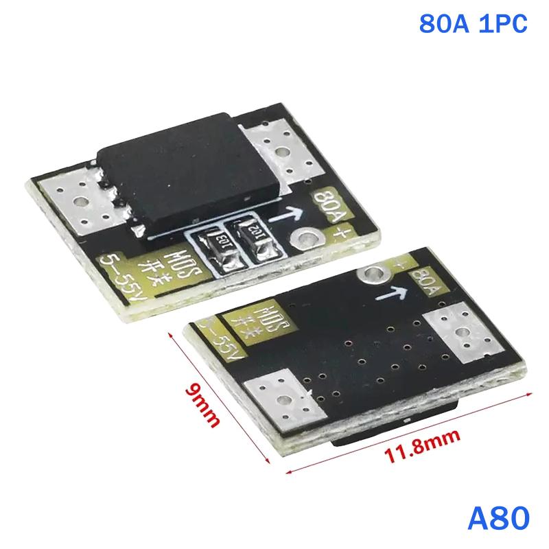 40A/80A/200A/300A Mini High Power Mos Trigger Switch Driver Module Effect Tube Pwm Regulation Switch Control Panel Components