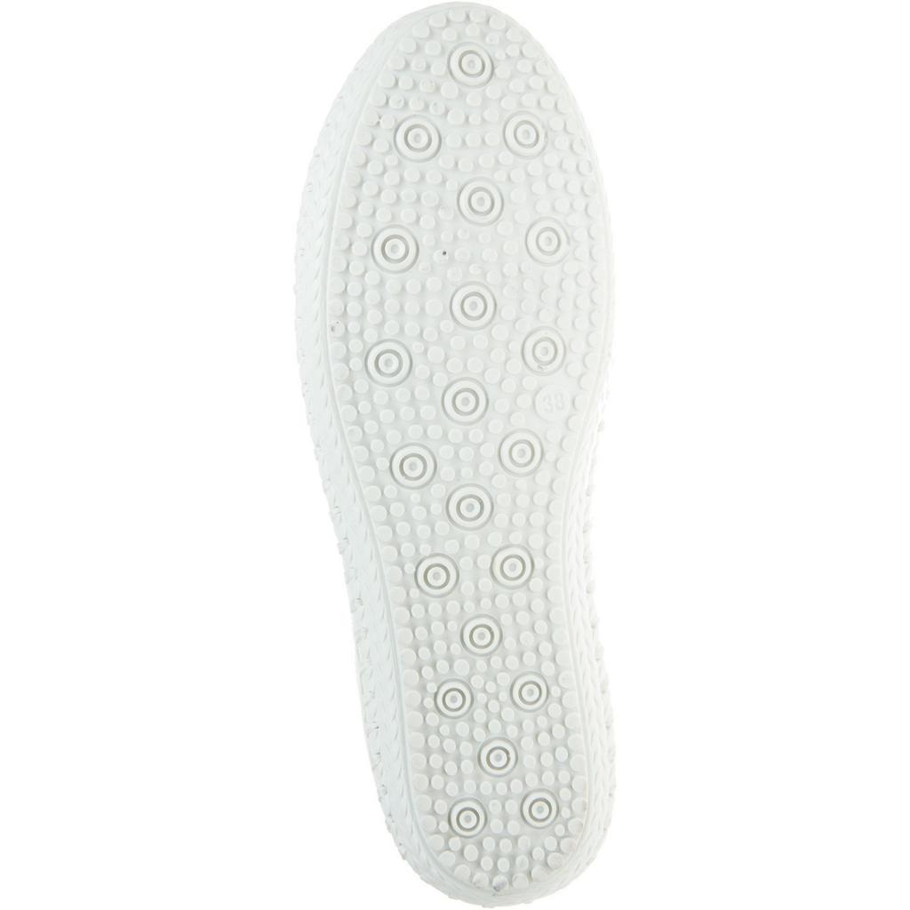 Lunar Womens/Ladies St Ives Metallic Leather Plimsolls