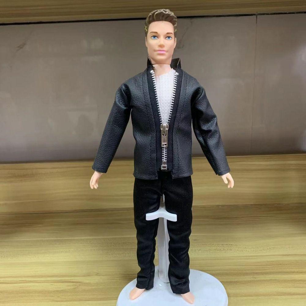 Плюшевое пальто ручной работы, шапки, повседневная одежда, меховое платье, комплект для куклы 29~32 см, мужская/женская кукла/кукла 1/6