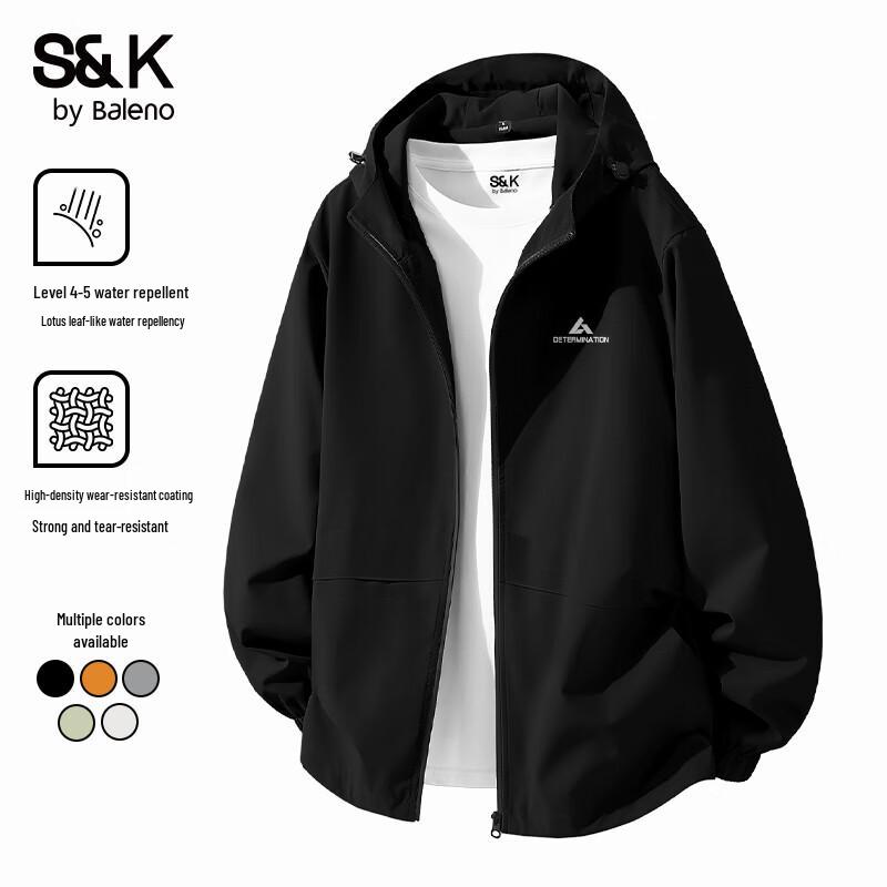 Baleno S&K Men's Spring Autumn Casual Windbreaker Jacket