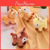 Cute Cartoon Sika Deer Mini Plush Toy Pendant For Gift And Bag Decoration