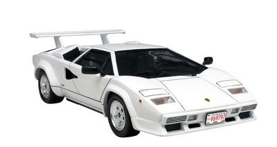 Масштаб Lamborghini Countach LP5000 Quattrovalvole с номерным знаком Пластиковая сборная модель PIT001SP Platz/Italeri 1/24 (Японская версия)