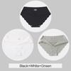 3PCS/Set Women Panties Sexy Seamless Underwear Pantys Lingerie for Female Underpants Soft Solid Color Low-Rise Briefs Intimates