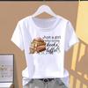 (Asian Size) Graphic Tee T Shirt Clothing Book Letter Trend Cute Lady Casual Fashion Print Female Casual Women's Top Short Sleeve T-shirts
