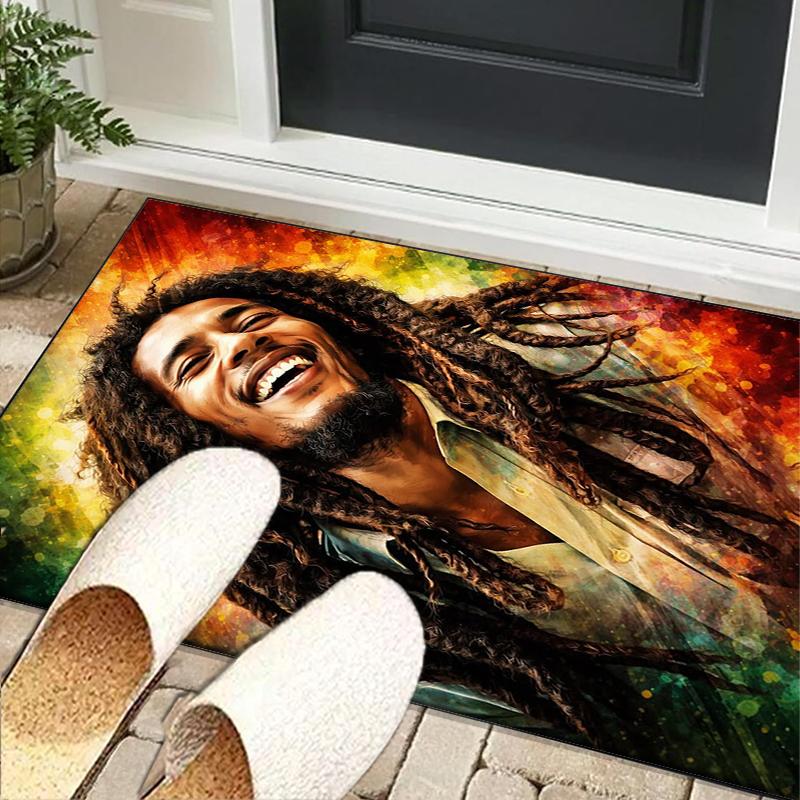 Коврик Bob music Vibrant Art для офиса, подкладка под кресло, игровой ковер, подходит для прихожей, спальни, гостиной, рабочего стола, праздничный подарок