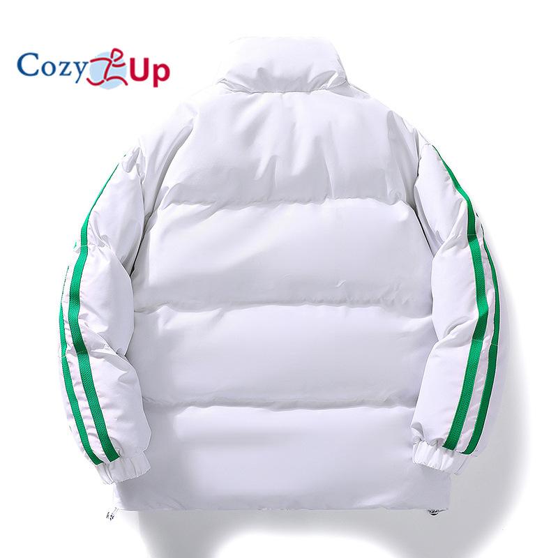 Cozy Up Мужская куртка, теплая хлопковая одежда, свободное пальто, хлебный костюм