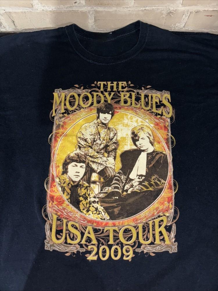 The Moody Blues Band US Tour Tshirt All S to 5XL UR197 Unisex T-Shirt
