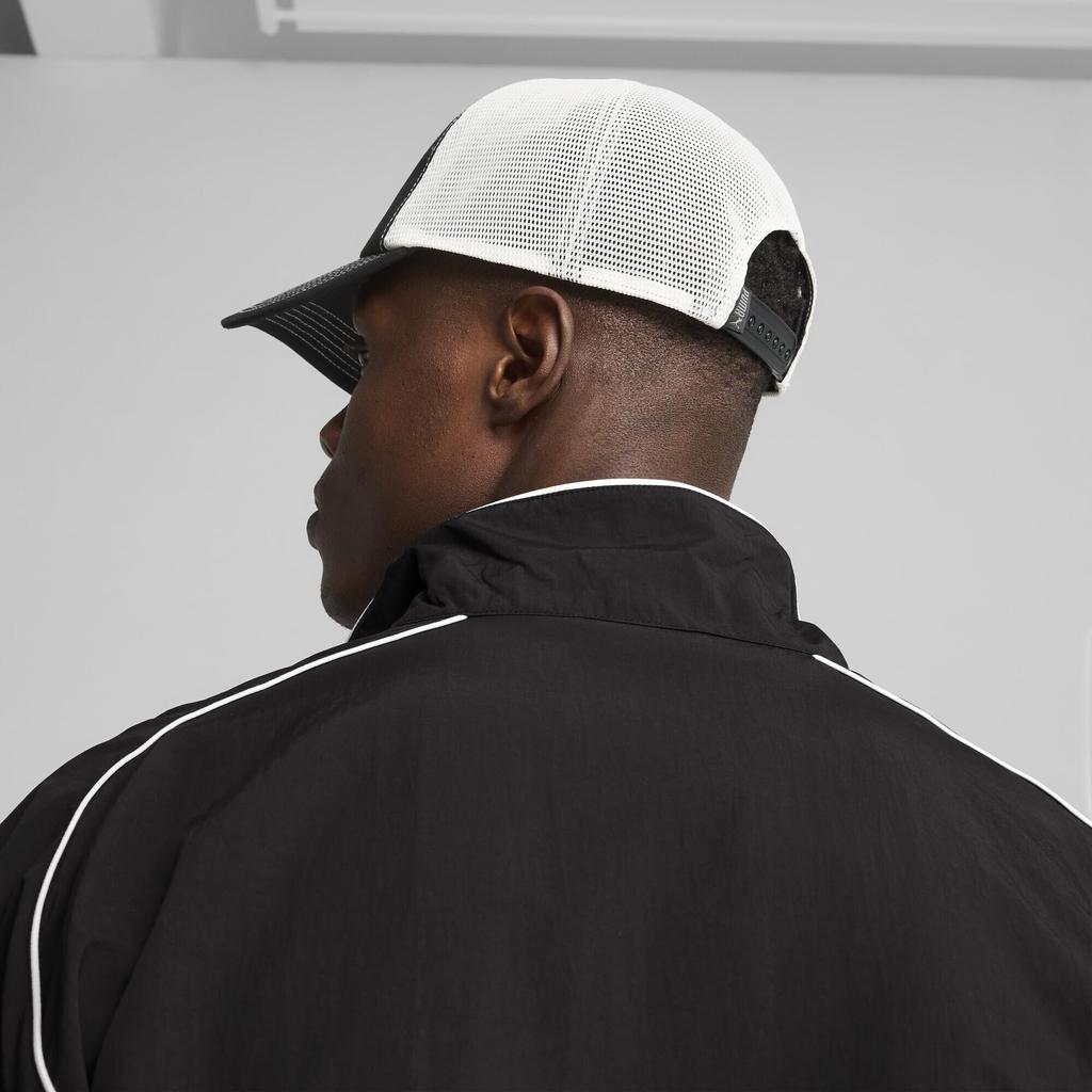 Puma Классическая гоночная кепка тракера, повседневная, от солнца, черная, 025976, Весна/Лето 2025, (01)
