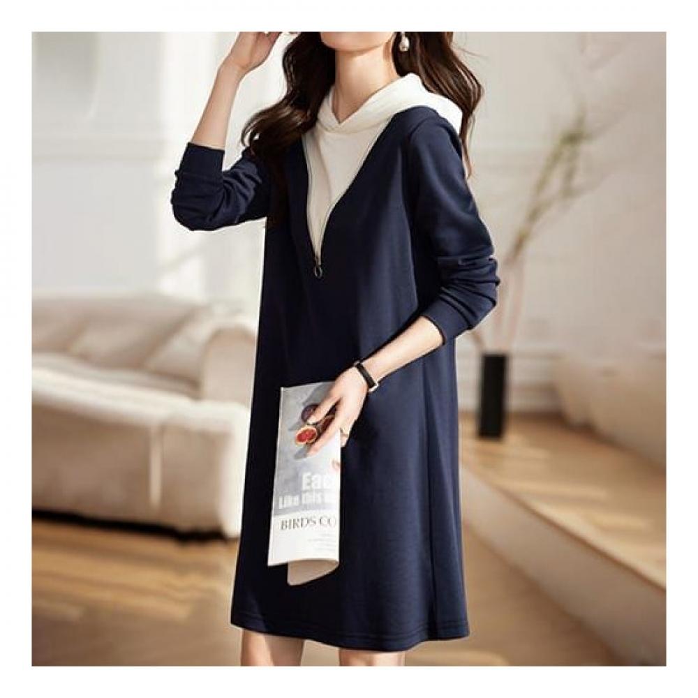 Navava Hoodie Dress No736